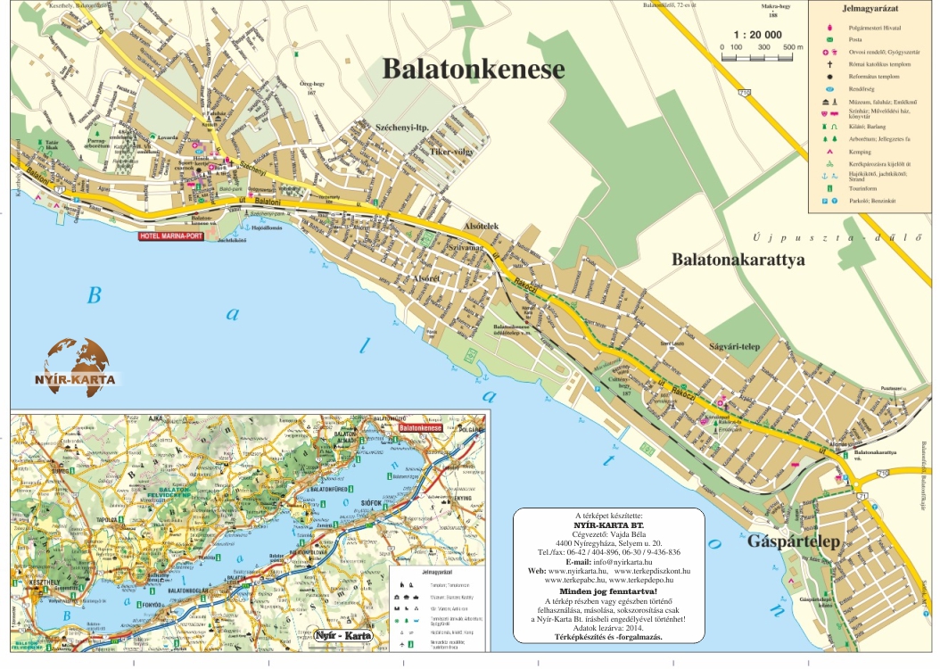 balatonkenese térkép Térkép készítés | Nyírkarta Kft. balatonkenese térkép