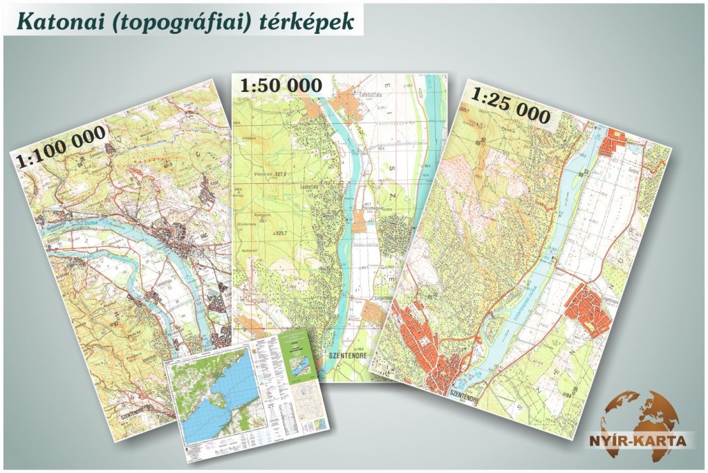 Katonai (topográfiai) térképek